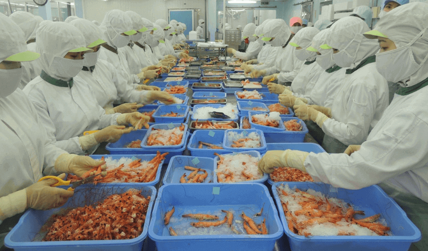 Vietnam is one of 7 major shrimp exporter countries in the world